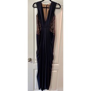 BCBGMAXAZRIA Dress Navy Blue